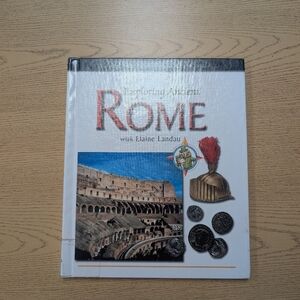 Hardcover Book Exploring Ancient Rome by Elaine Landau